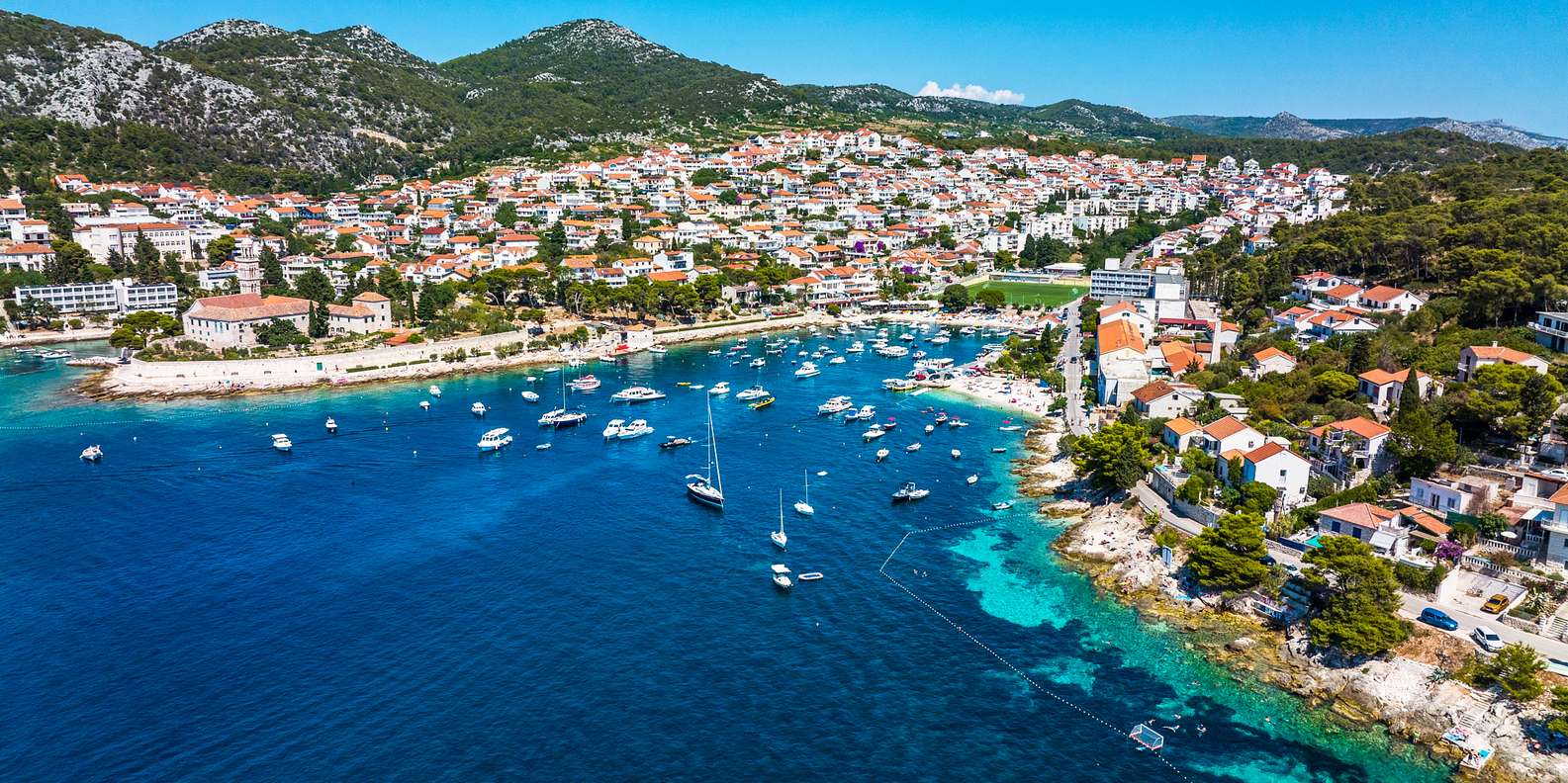 Hvar Town harbour